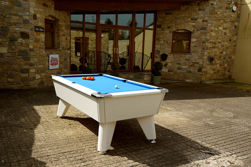 DPT Outback 2.0 Outdoor English Pool Table - In Showroom